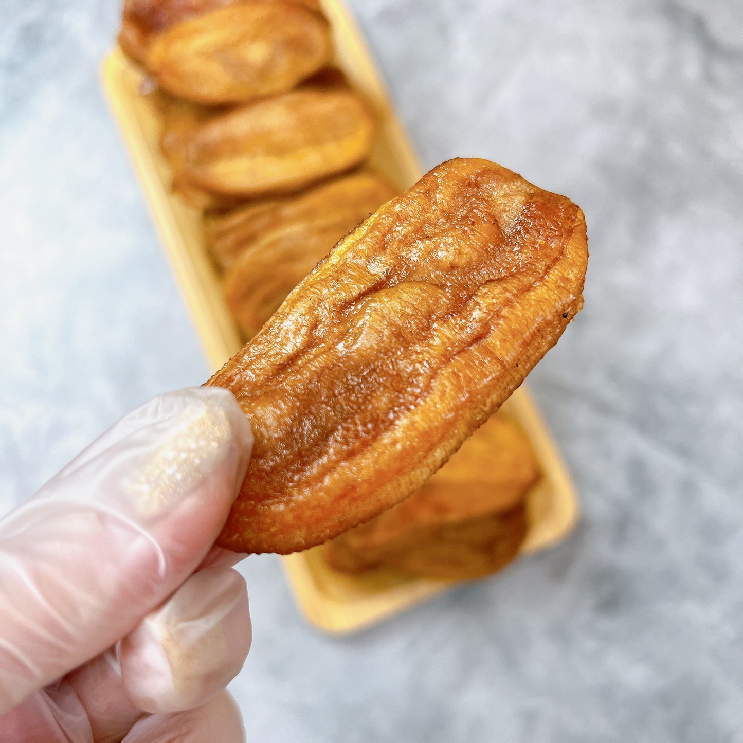 C69- Dried Banana - Chuối Xiêm Ép Dẻo Nguyên Trái