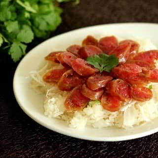 A56: Spicy Pork & Chicken Sausage- Lạp Xưởng Gà Heo Cay