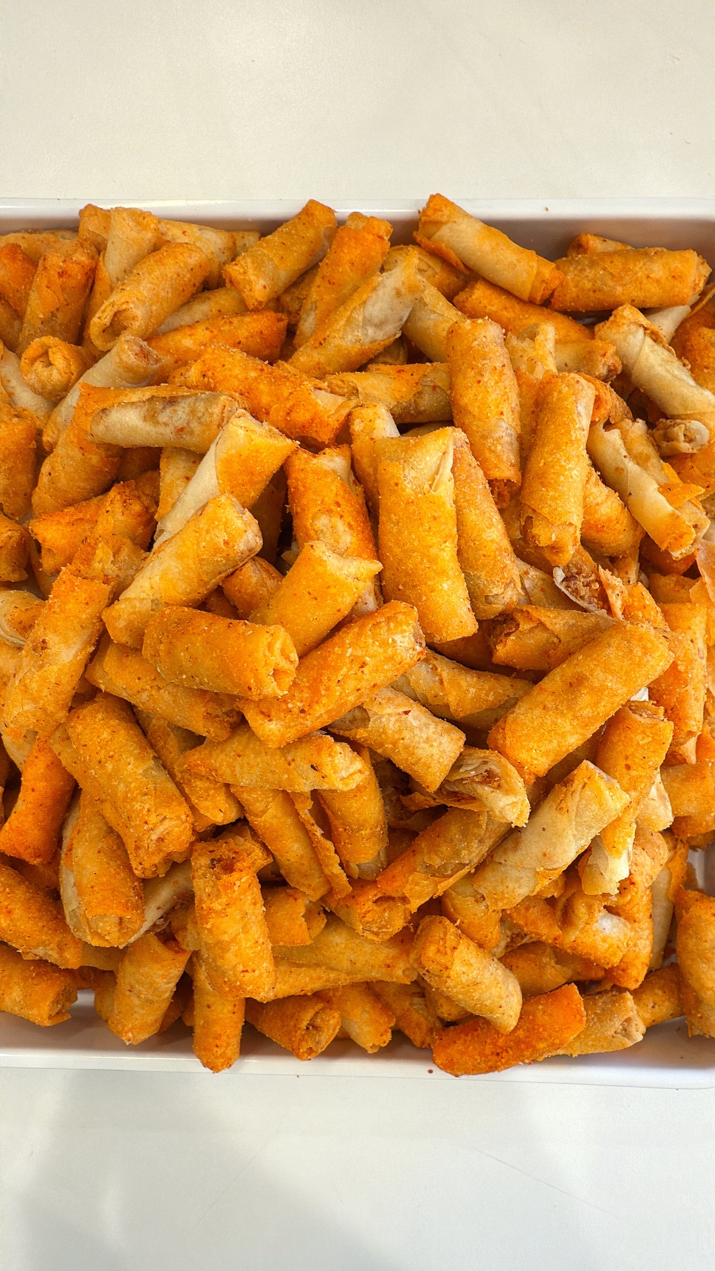 C66-Mini Snack Spicy Shrimp Egg roll - Chả Giò Tôm giòn Cay .