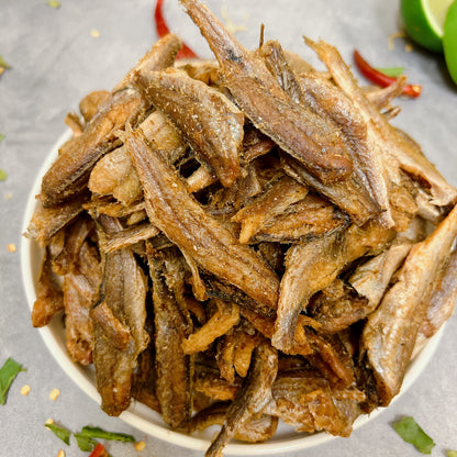 B01-Crispy And Spicy Dried Croaker Fish-Cá Đù Cay Sấy Giòn.