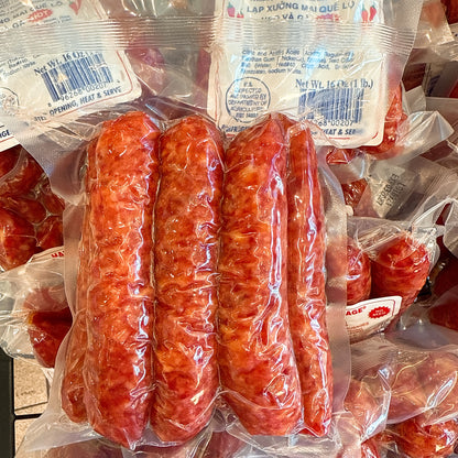 A56: Spicy Pork & Chicken Sausage- Lạp Xưởng  Gà Heo Cay