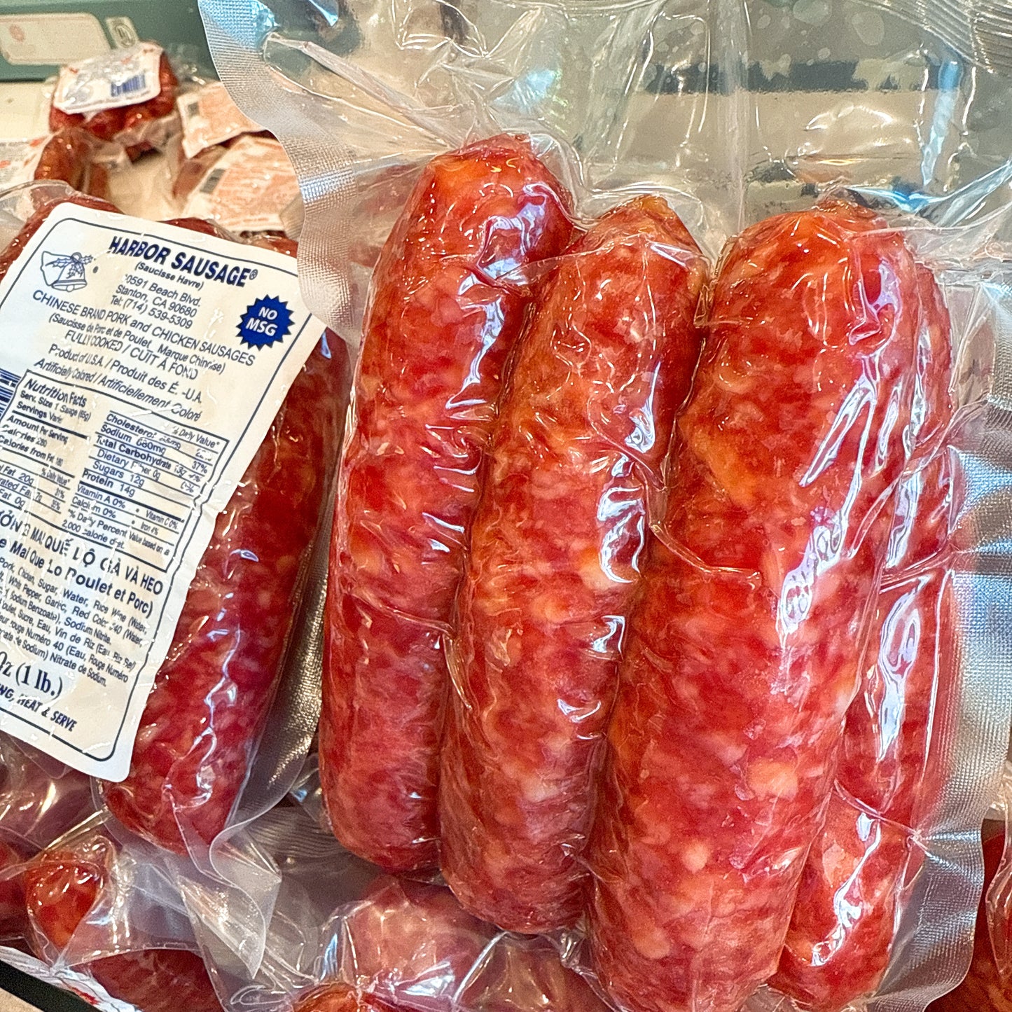 A55: Pork & Chicken Sausage - Lạp Xưởng Gà Heo Mai Quế Lộ