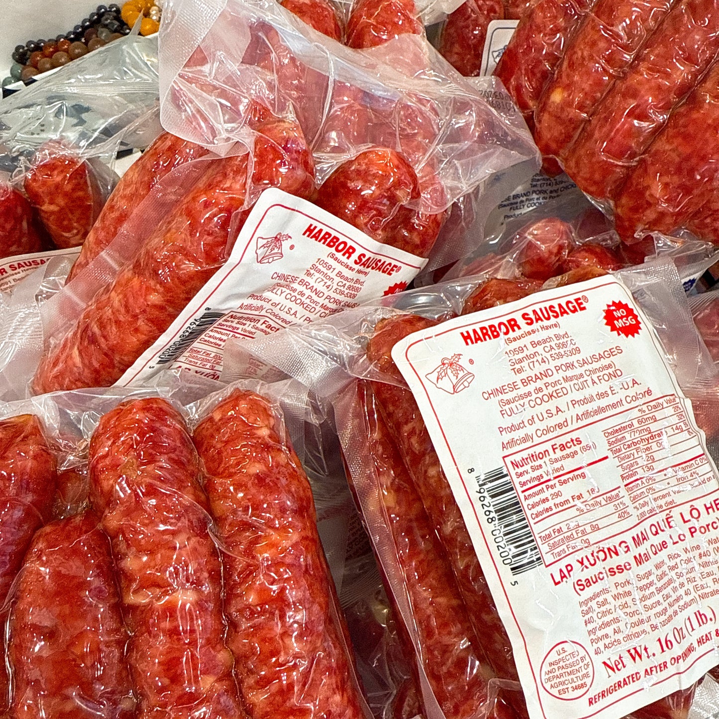 A57:Spicy Pork Sausage -  Lạp Xưởng Heo Cay