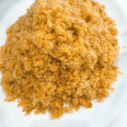 B66 : 𝐬𝐡𝐫𝐞𝐝𝐝𝐞𝐝 𝐟𝐢𝐬𝐡 𝐟𝐥𝐨𝐬𝐬 - Chà Bông Cá Lóc
