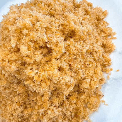 B66 : 𝐬𝐡𝐫𝐞𝐝𝐝𝐞𝐝 𝐟𝐢𝐬𝐡 𝐟𝐥𝐨𝐬𝐬 - Chà Bông Cá Lóc