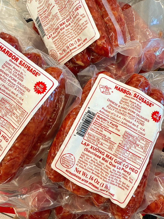 A58 : Pork Sausage - Lạp Xưởng Heo Mai Quế Lộ