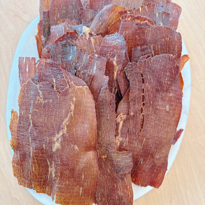 A68 : spicy Thin Crispy Original Beef Jerky - Khô Bò cay mỏng giòn tan (0.5 lb )