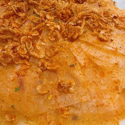 Spicy Rice Paper With Crispy Shirmp- Bánh Tráng Tôm Khô Cháy Giòn