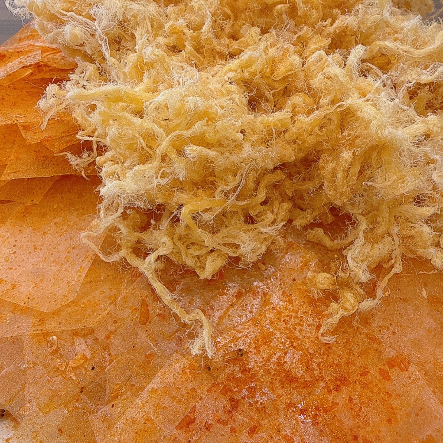 Rice Paper With Meat Floss - Bánh Tráng Tỏi Cay Chà Bông