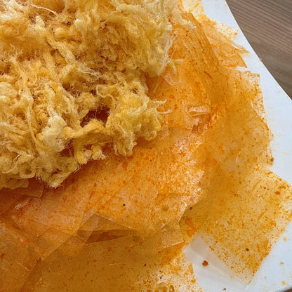 Rice Paper With Meat Floss - Bánh Tráng Tỏi Cay Chà Bông