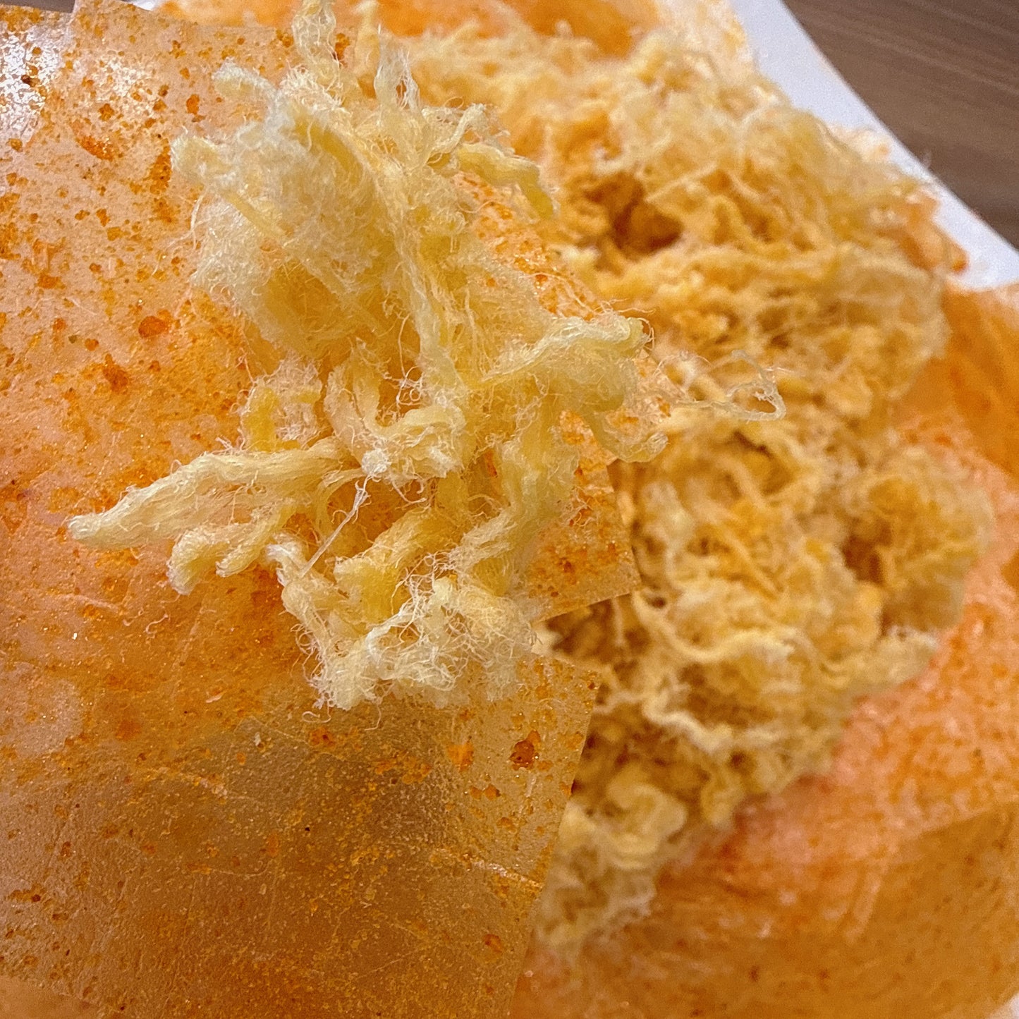 Rice Paper With Meat Floss - Bánh Tráng Tỏi Cay Chà Bông