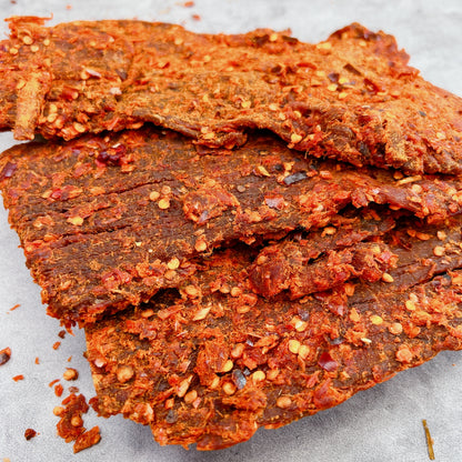 A15-Spicy Lemongrass Beef Jerky - Khô Bò Xả Cay Miếng