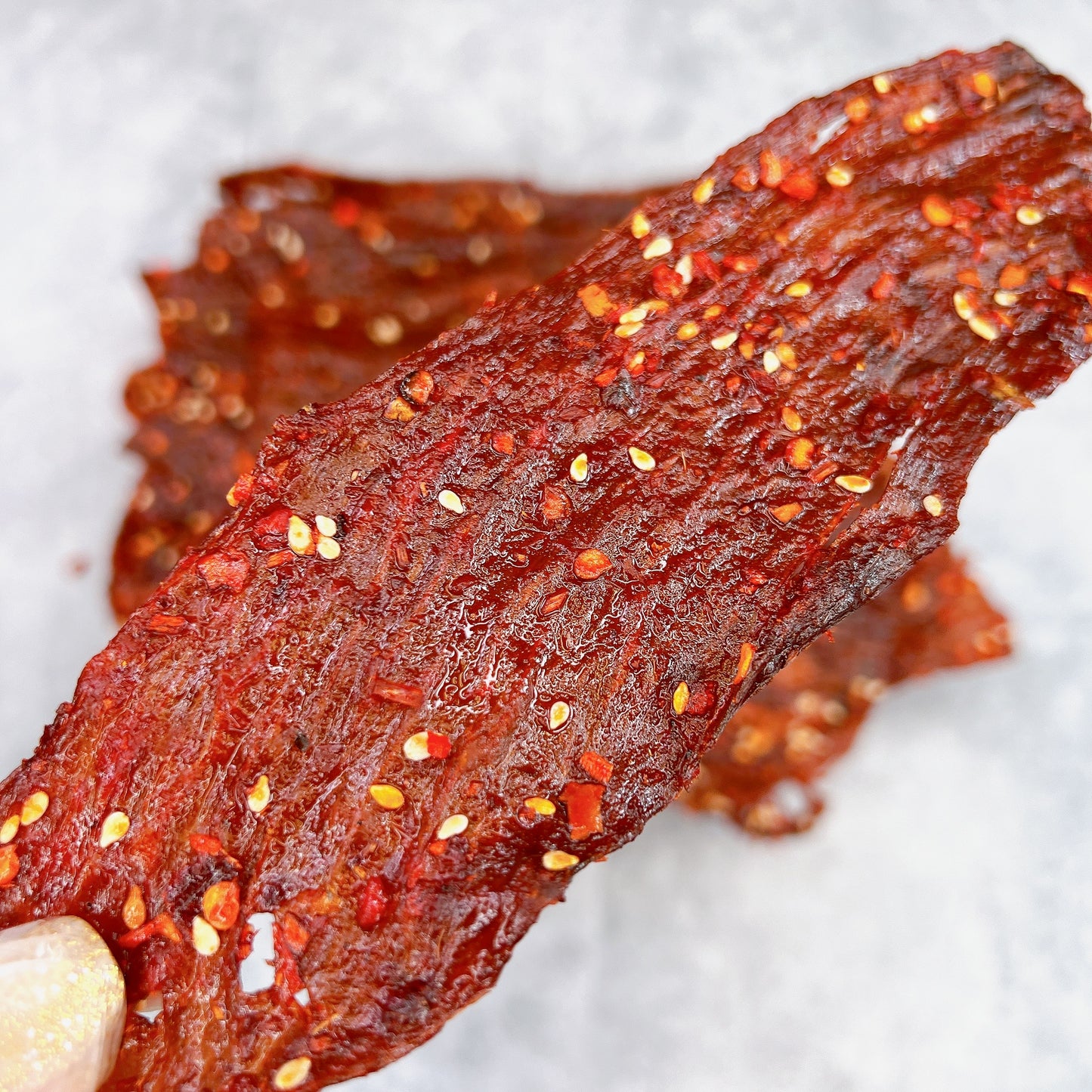 A14-Thin Beef Jerky Deer Favor- khô Nai mỏng Có Mè