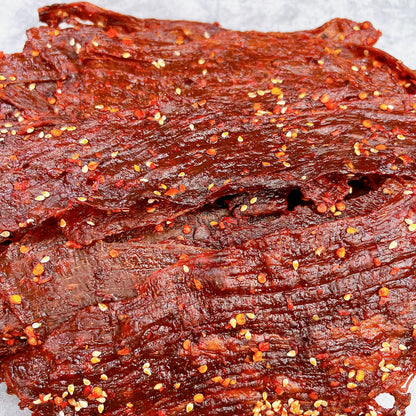 A14-Thin Beef Jerky Deer Favor- khô Nai mỏng Có Mè