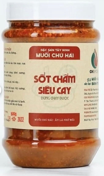 Special Spicy Sauce- Sốt Chấm Chú Hải Siêu Cay.