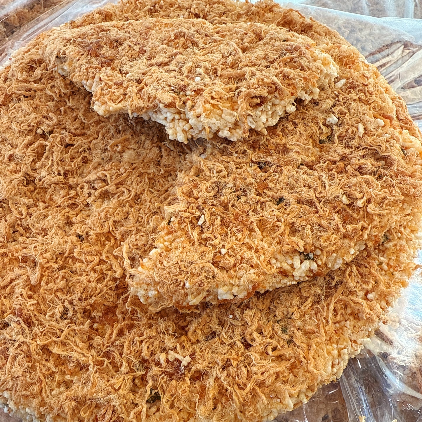 E68: Crispy Rice & Pork floss - Cơm Cháy Chà Bông