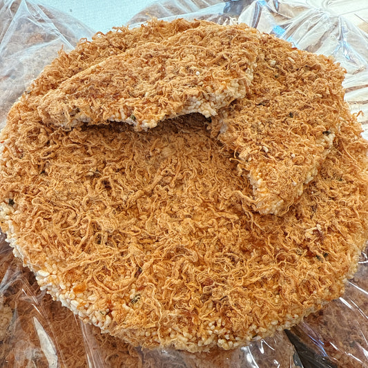 E68: Crispy Rice & Pork floss - Cơm Cháy Chà Bông