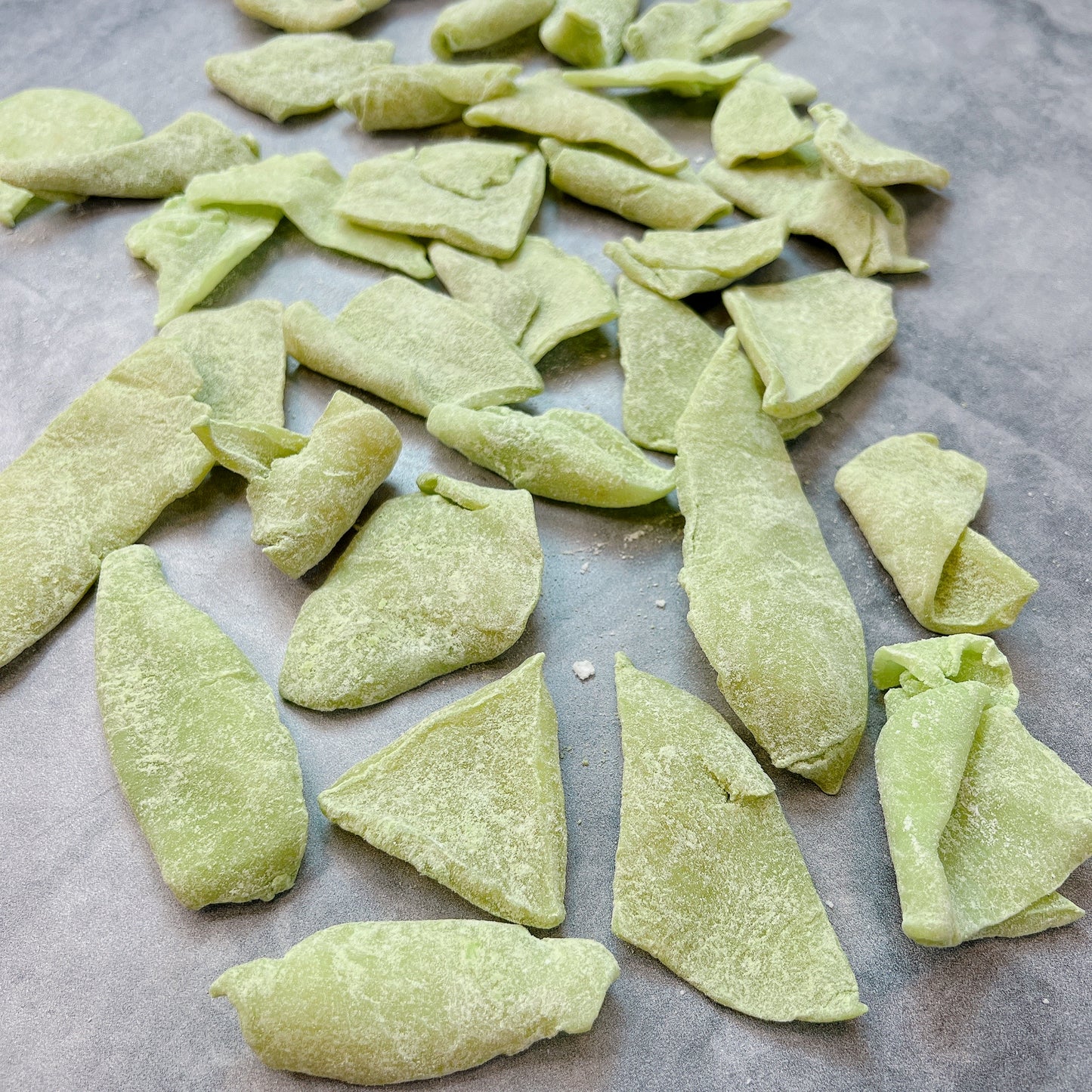 C49-Young Coconut With Pandan Leaves- Mứt Dừa Non Lá Dứa