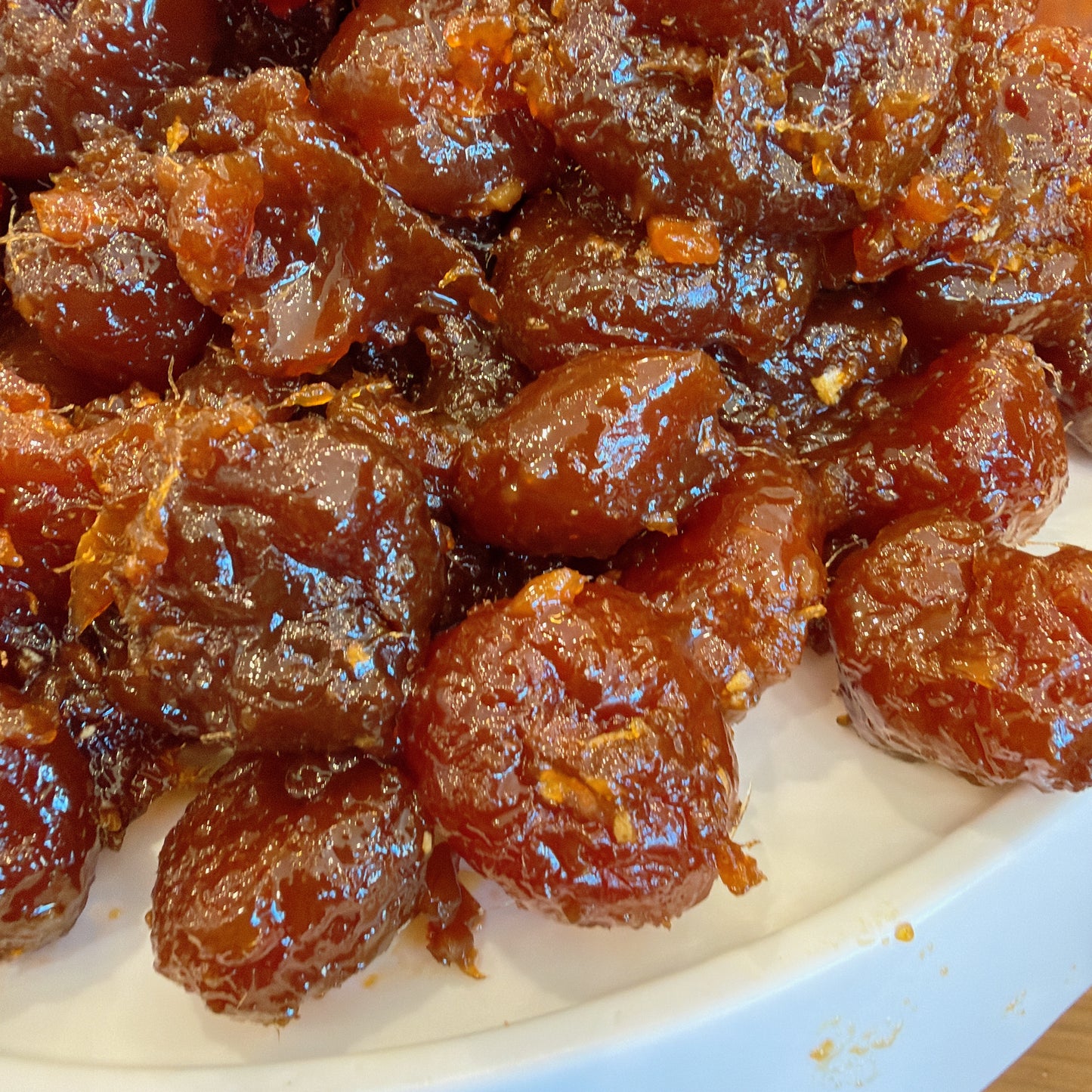 C92:Ginger Plum Sweet & Sour - Mận Xào Gừng Chua Ngọt