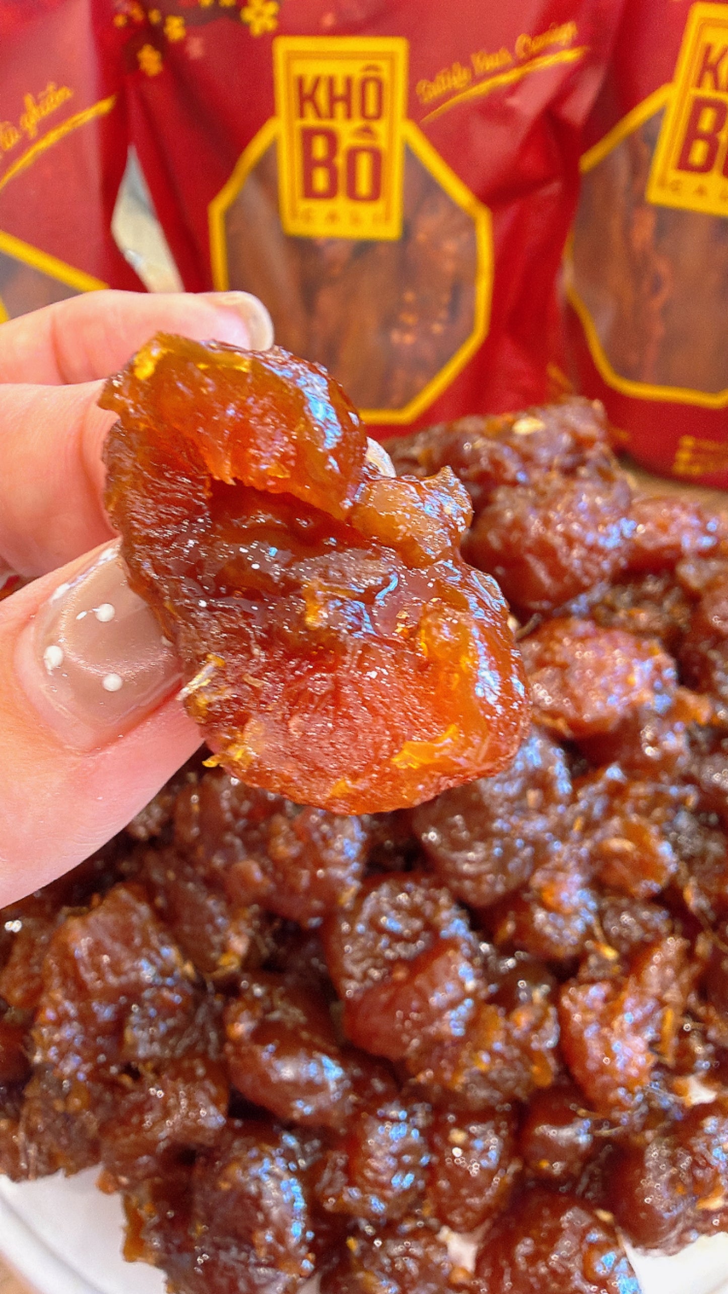 C92:Ginger Plum Sweet & Sour - Mận Xào Gừng Chua Ngọt