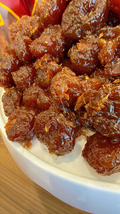 C92:Ginger Plum Sweet & Sour - Mận Xào Gừng Chua Ngọt
