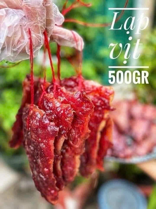 E 66: Duck Leg Sausage- Lạp Vịt 500 gr - 1.1 lb