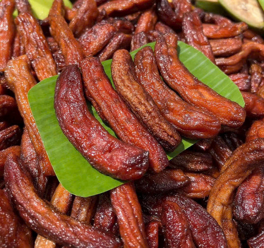 E 86: Dried Banana - Chuối Già Hương Sấy Dẻo Không Đường