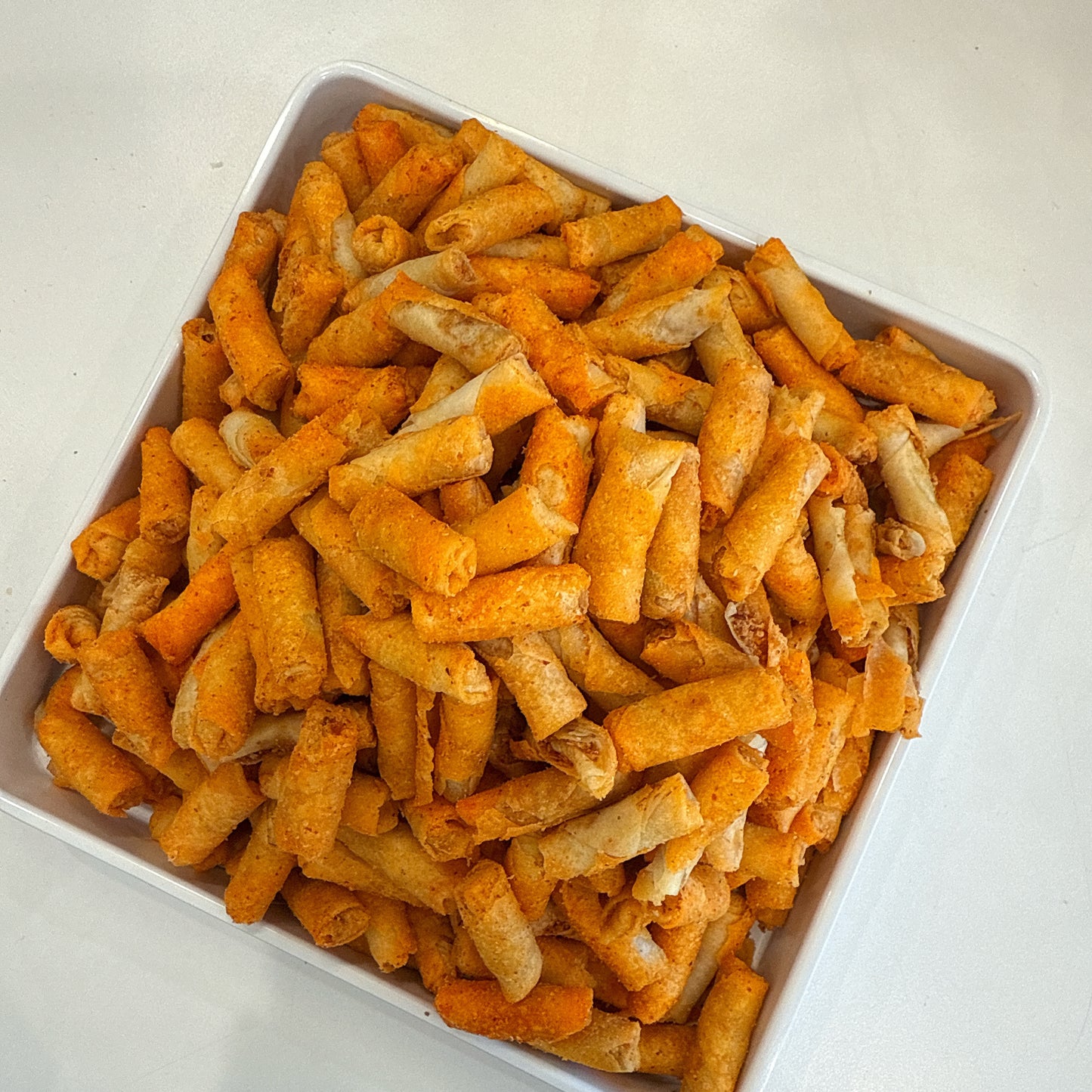 C66-Mini Snack Spicy Shrimp Egg roll - Chả Giò Tôm giòn Cay .