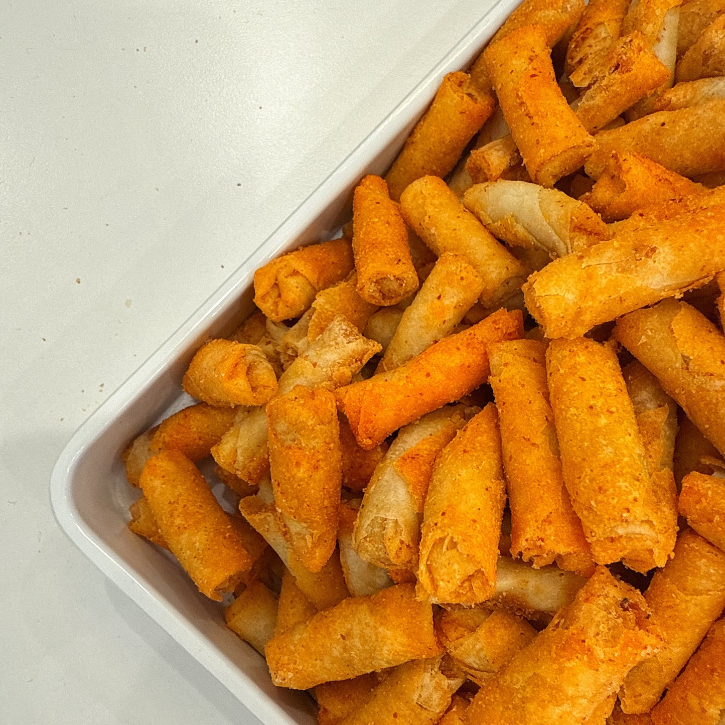 C66-Mini Snack Spicy Shrimp Egg roll - Chả Giò Tôm giòn Cay .
