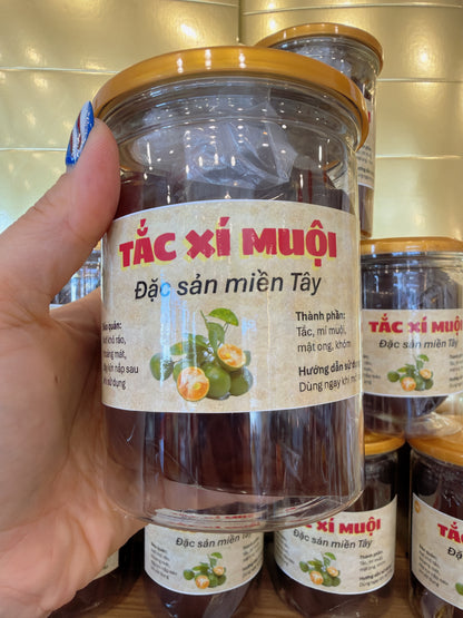 E66 : Kumquat, Plum, and Pineapple Jam- Tắc Xí Muội Mật Ong Khóm