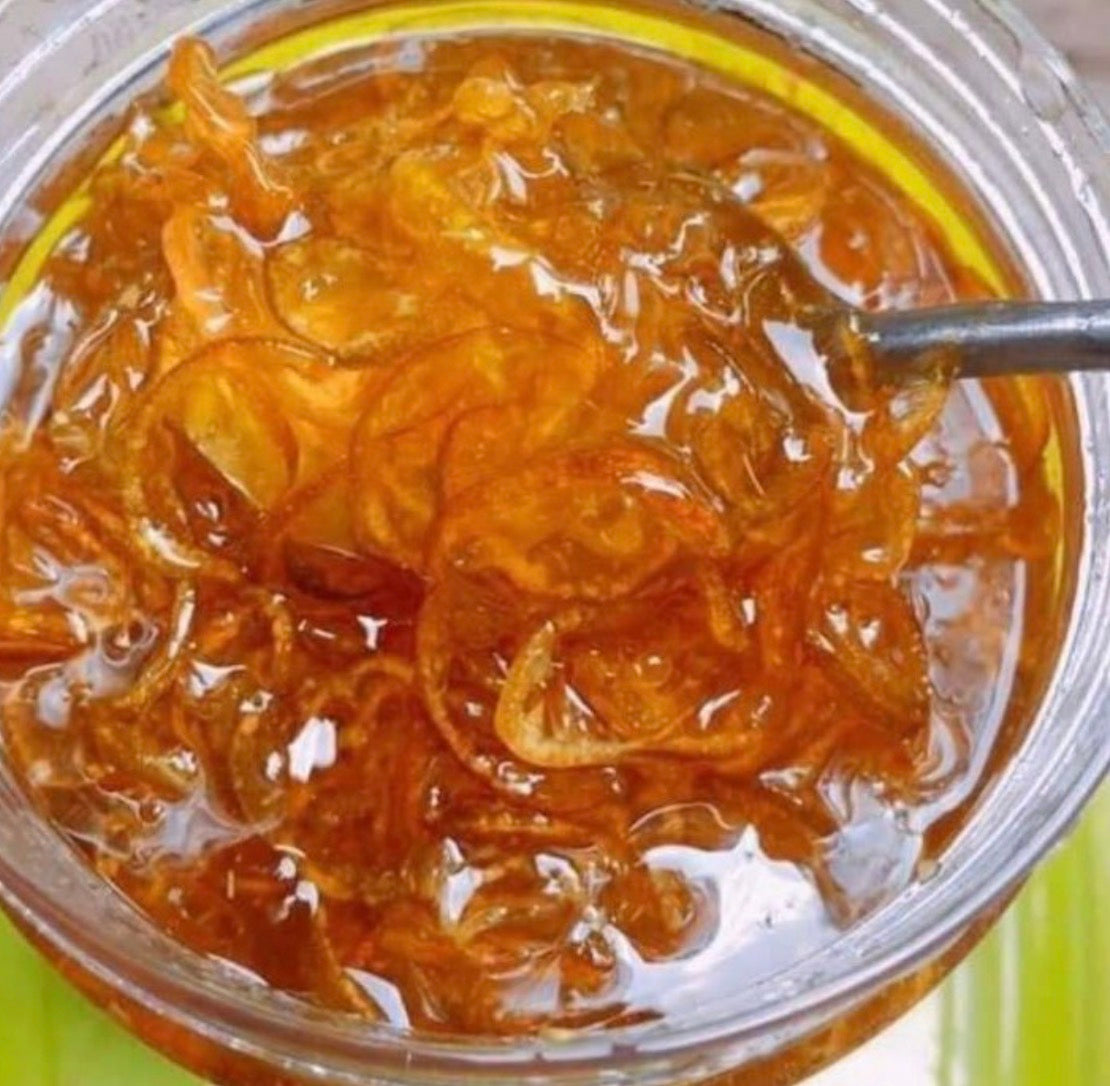 E66 : Kumquat, Plum, and Pineapple Jam- Tắc Xí Muội Mật Ong Khóm