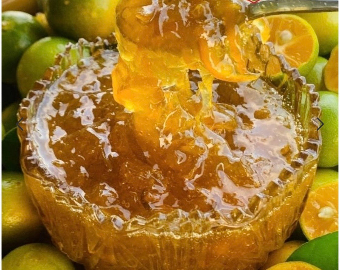 E66 : Kumquat, Plum, and Pineapple Jam- Tắc Xí Muội Mật Ong Khóm