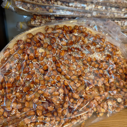 E69: Rice Cracked with Ginger Peanut- Bánh Tráng Giòn Đậu Phộng Gừng ( Cu Đơ )