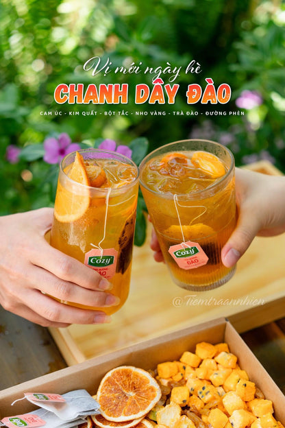 Trà đào chanh dây