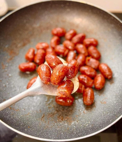 B30:Salted Egg Shrimp Sausage- Lạp Xưởng Hồ Lô Trứng Muối